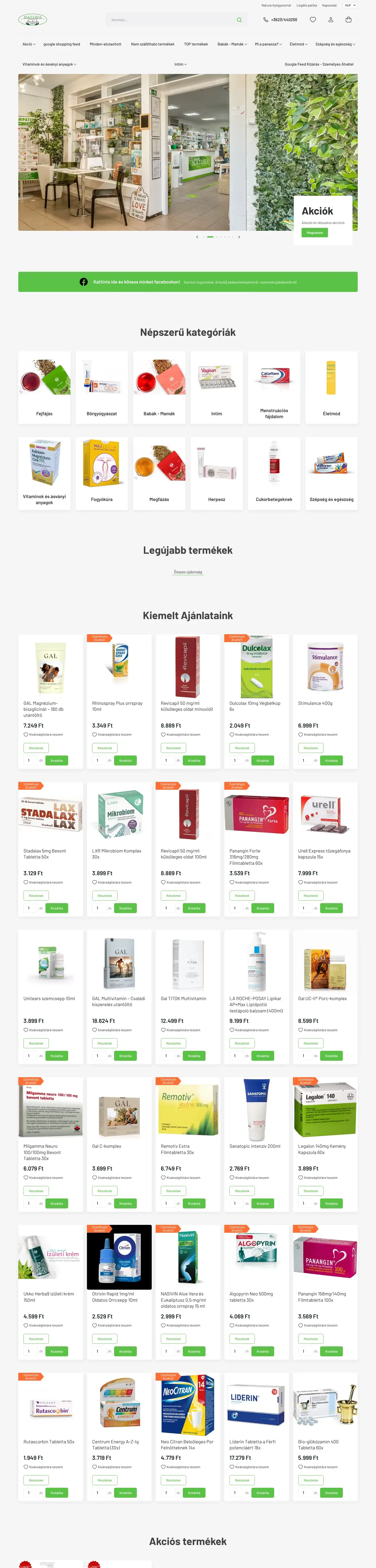 Gondviselés Patika teljes weboldal